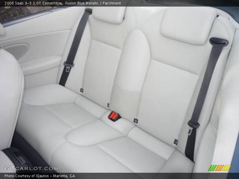 Fusion Blue Metallic / Parchment 2006 Saab 9-3 2.0T Convertible