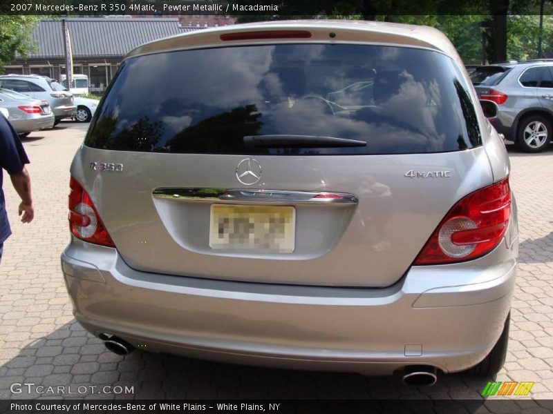 Pewter Metallic / Macadamia 2007 Mercedes-Benz R 350 4Matic