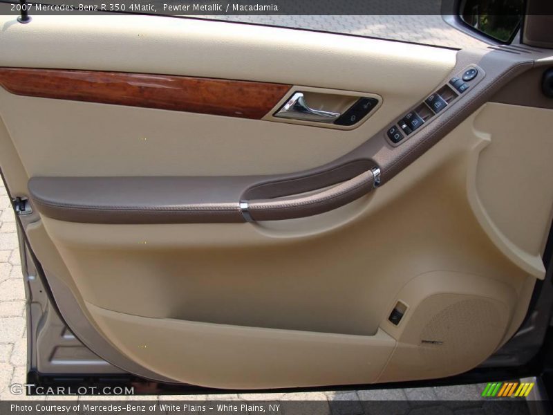 Pewter Metallic / Macadamia 2007 Mercedes-Benz R 350 4Matic
