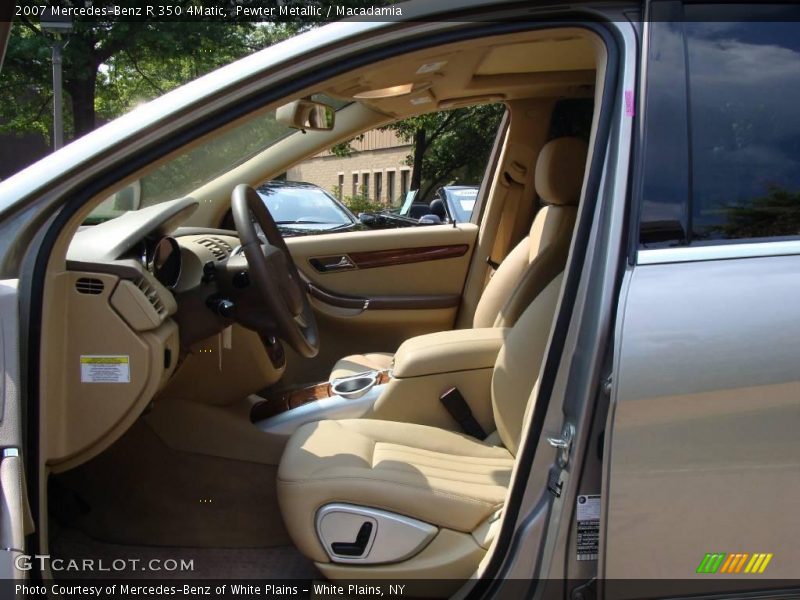 Pewter Metallic / Macadamia 2007 Mercedes-Benz R 350 4Matic