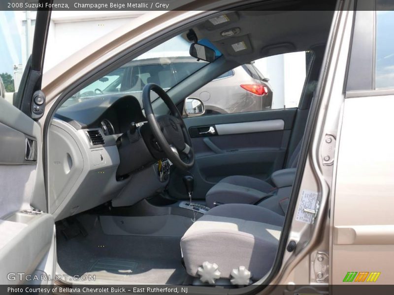 Champagne Beige Metallic / Grey 2008 Suzuki Forenza