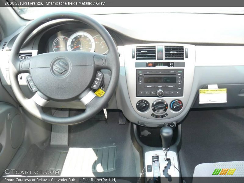 Champagne Beige Metallic / Grey 2008 Suzuki Forenza