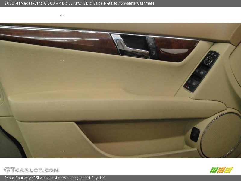 Sand Beige Metallic / Savanna/Cashmere 2008 Mercedes-Benz C 300 4Matic Luxury
