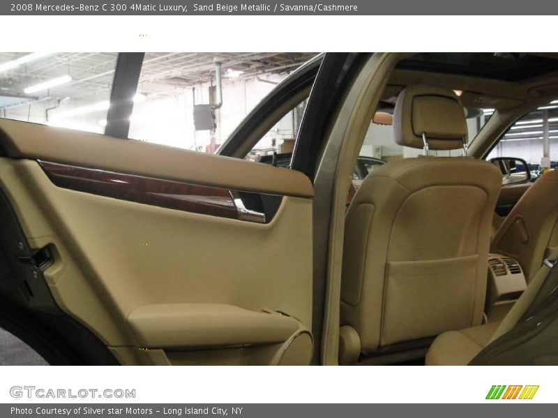 Sand Beige Metallic / Savanna/Cashmere 2008 Mercedes-Benz C 300 4Matic Luxury