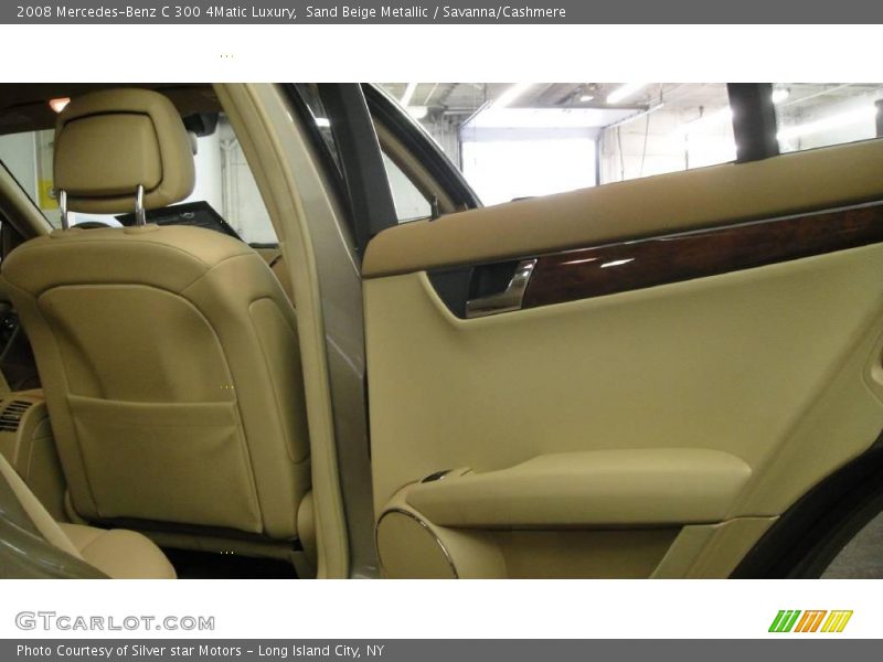 Sand Beige Metallic / Savanna/Cashmere 2008 Mercedes-Benz C 300 4Matic Luxury
