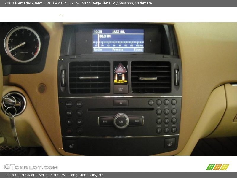 Sand Beige Metallic / Savanna/Cashmere 2008 Mercedes-Benz C 300 4Matic Luxury