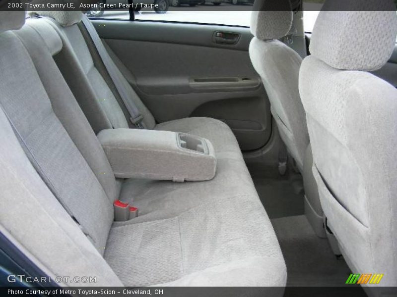 Aspen Green Pearl / Taupe 2002 Toyota Camry LE