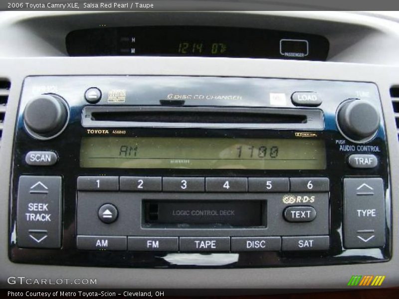 Salsa Red Pearl / Taupe 2006 Toyota Camry XLE
