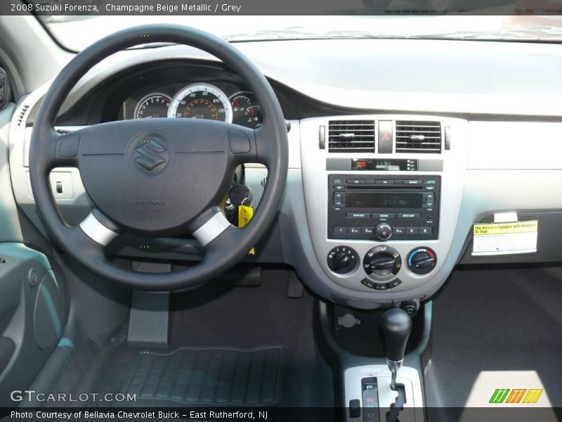 Champagne Beige Metallic / Grey 2008 Suzuki Forenza