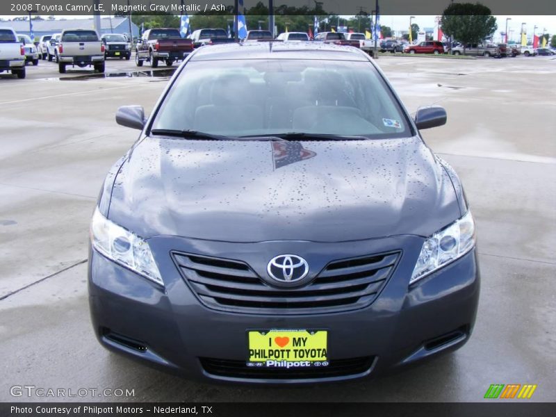 Magnetic Gray Metallic / Ash 2008 Toyota Camry LE