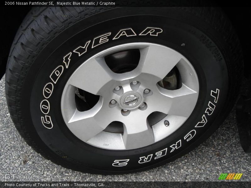 Majestic Blue Metallic / Graphite 2006 Nissan Pathfinder SE