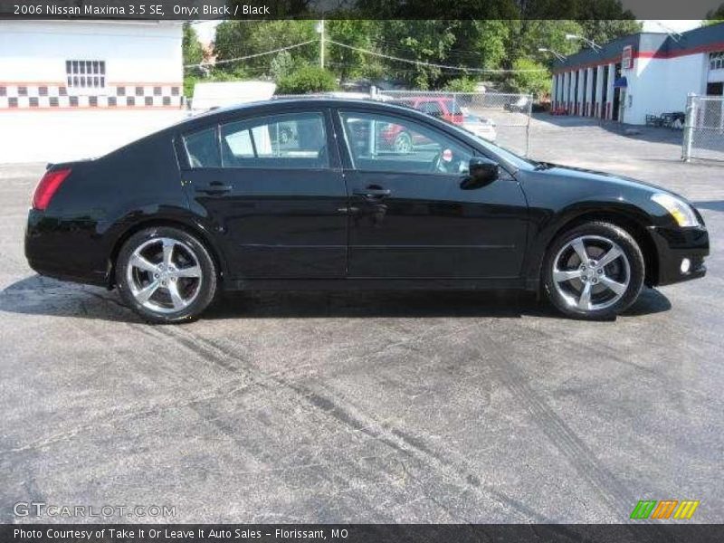 Onyx Black / Black 2006 Nissan Maxima 3.5 SE