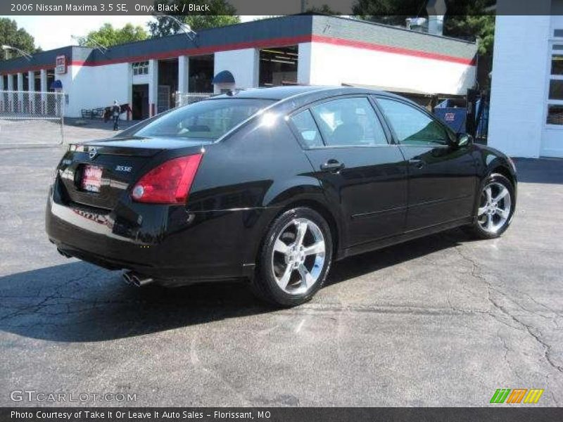 Onyx Black / Black 2006 Nissan Maxima 3.5 SE
