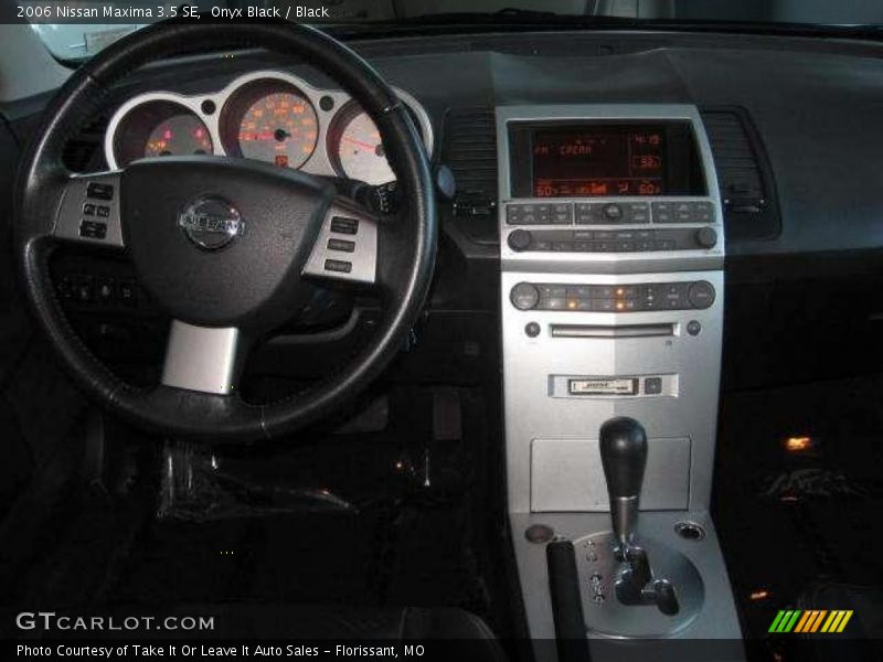 Onyx Black / Black 2006 Nissan Maxima 3.5 SE