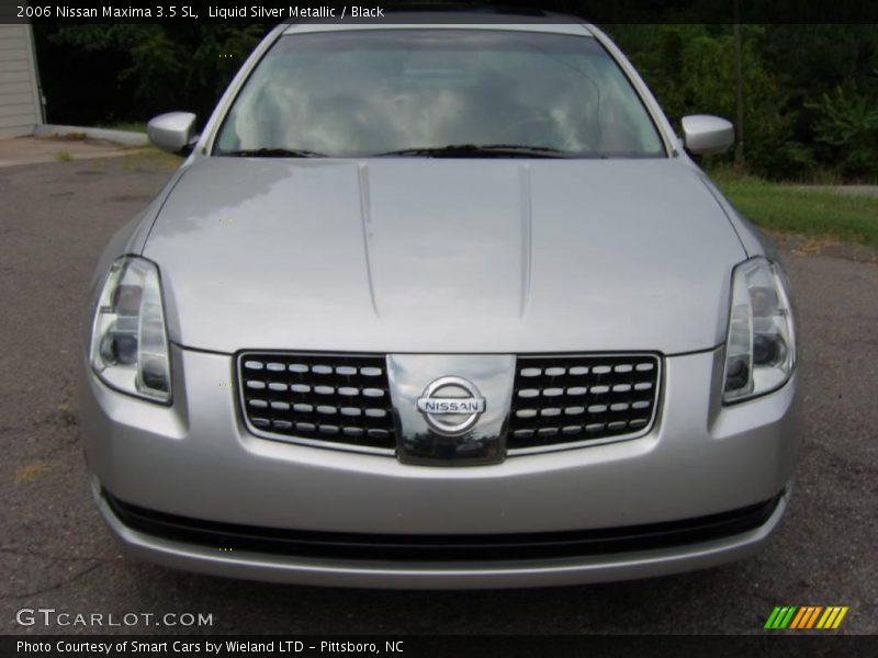 Liquid Silver Metallic / Black 2006 Nissan Maxima 3.5 SL