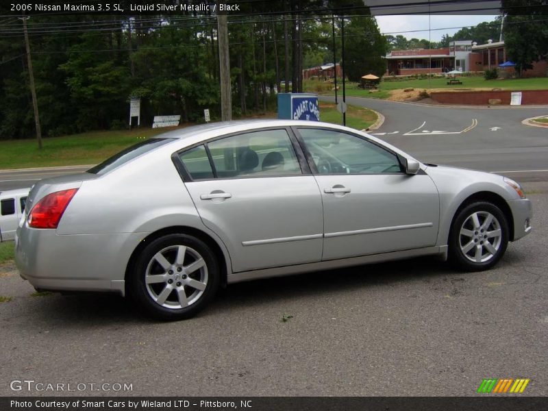 Liquid Silver Metallic / Black 2006 Nissan Maxima 3.5 SL