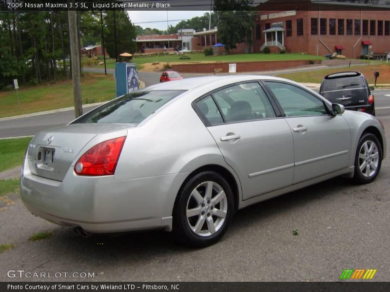 Liquid Silver Metallic / Black 2006 Nissan Maxima 3.5 SL