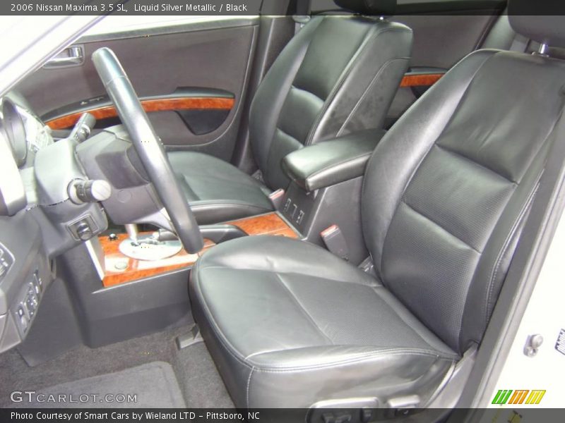 Liquid Silver Metallic / Black 2006 Nissan Maxima 3.5 SL