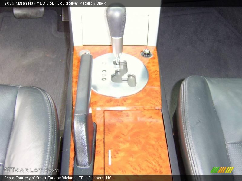 Liquid Silver Metallic / Black 2006 Nissan Maxima 3.5 SL