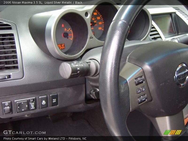 Liquid Silver Metallic / Black 2006 Nissan Maxima 3.5 SL