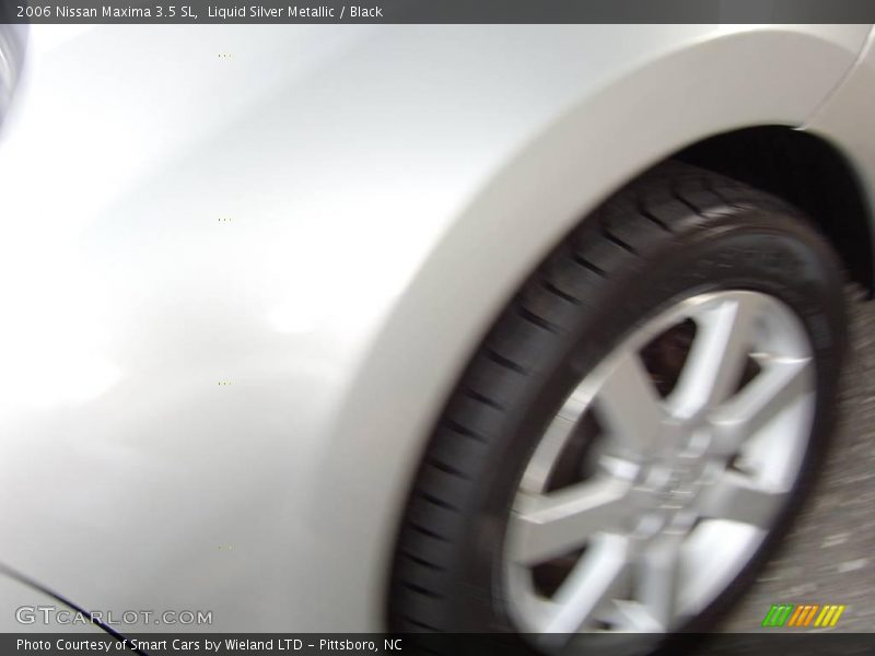 Liquid Silver Metallic / Black 2006 Nissan Maxima 3.5 SL