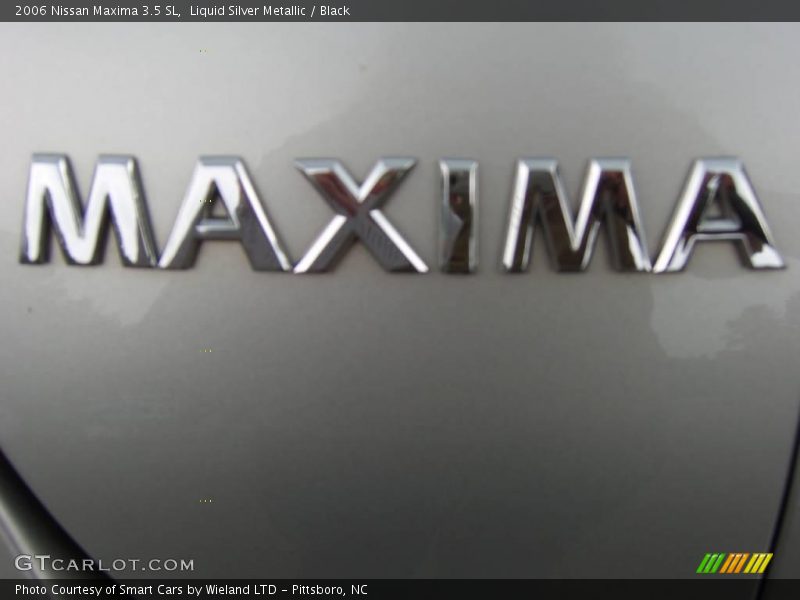 Liquid Silver Metallic / Black 2006 Nissan Maxima 3.5 SL