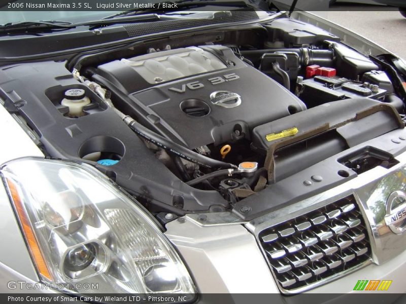 Liquid Silver Metallic / Black 2006 Nissan Maxima 3.5 SL
