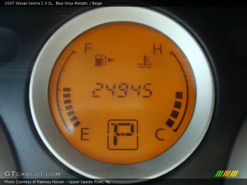 Blue Onyx Metallic / Beige 2007 Nissan Sentra 2.0 SL