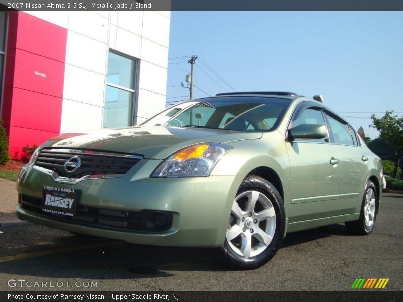 Metallic Jade / Blond 2007 Nissan Altima 2.5 SL