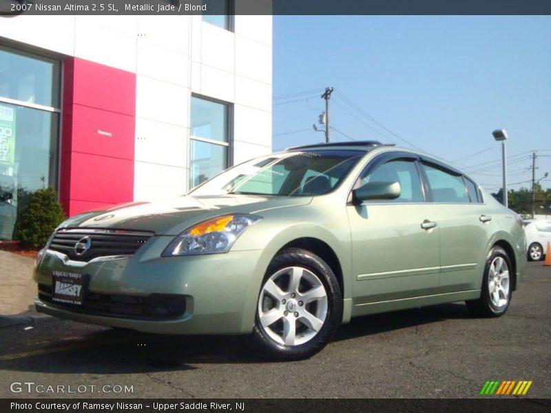 Metallic Jade / Blond 2007 Nissan Altima 2.5 SL