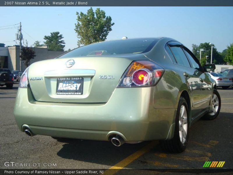 Metallic Jade / Blond 2007 Nissan Altima 2.5 SL