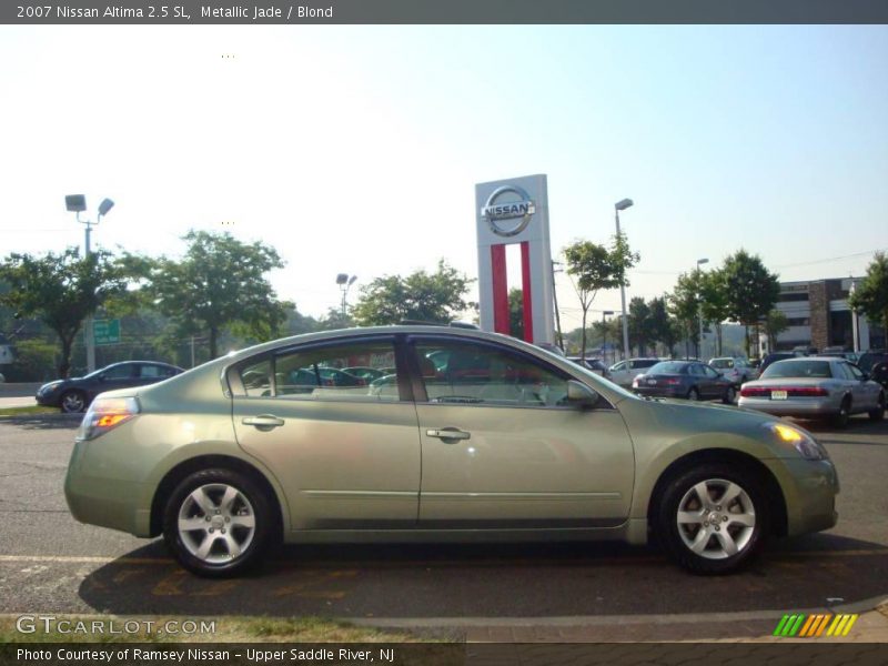 Metallic Jade / Blond 2007 Nissan Altima 2.5 SL