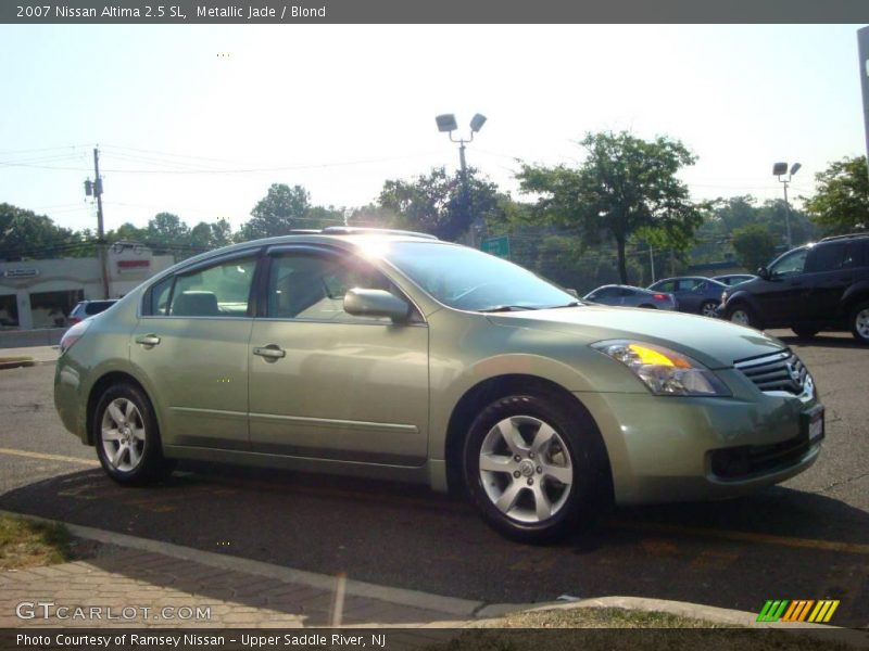 Metallic Jade / Blond 2007 Nissan Altima 2.5 SL