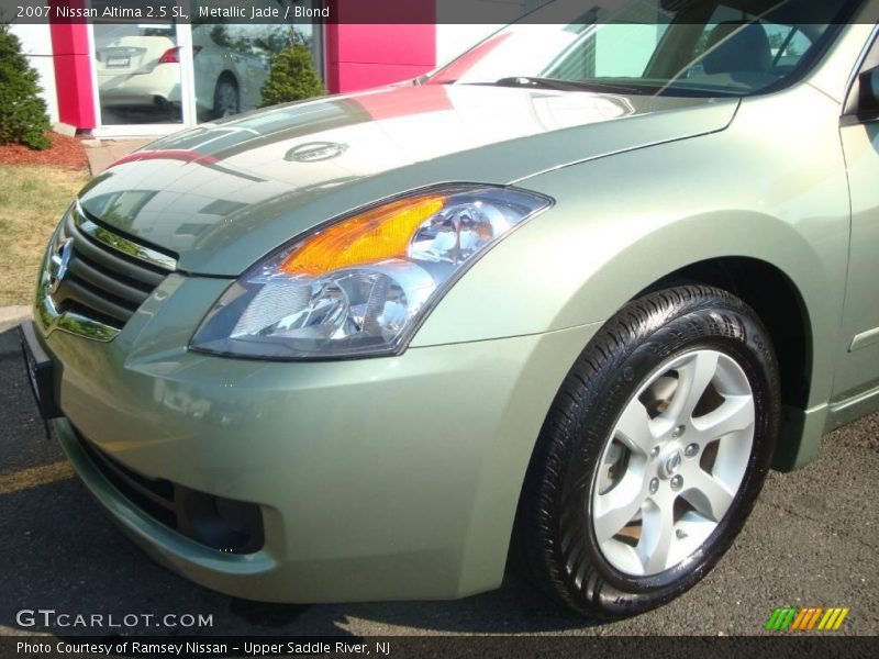 Metallic Jade / Blond 2007 Nissan Altima 2.5 SL