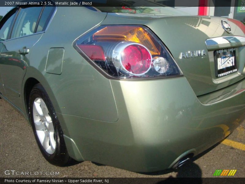 Metallic Jade / Blond 2007 Nissan Altima 2.5 SL