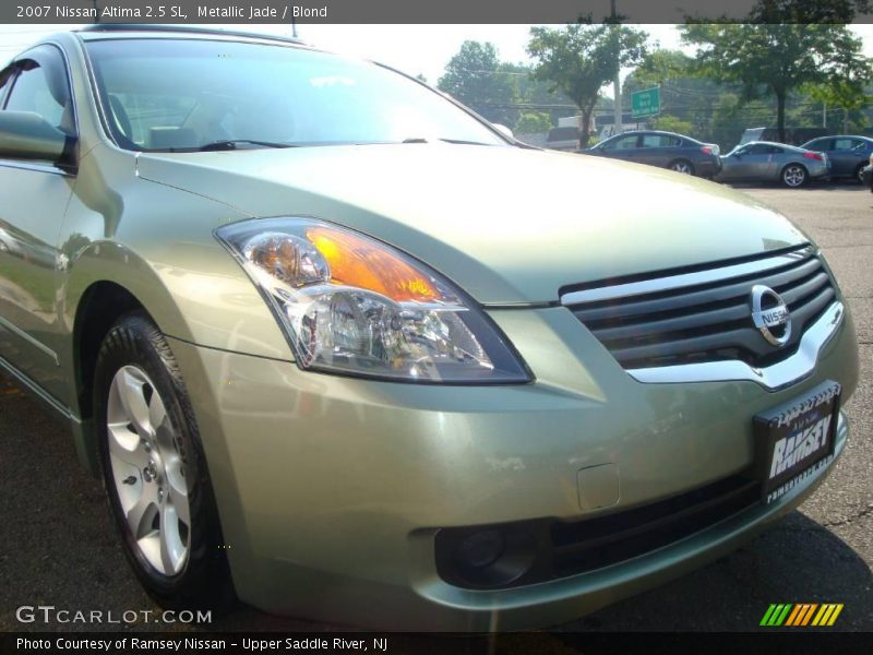Metallic Jade / Blond 2007 Nissan Altima 2.5 SL