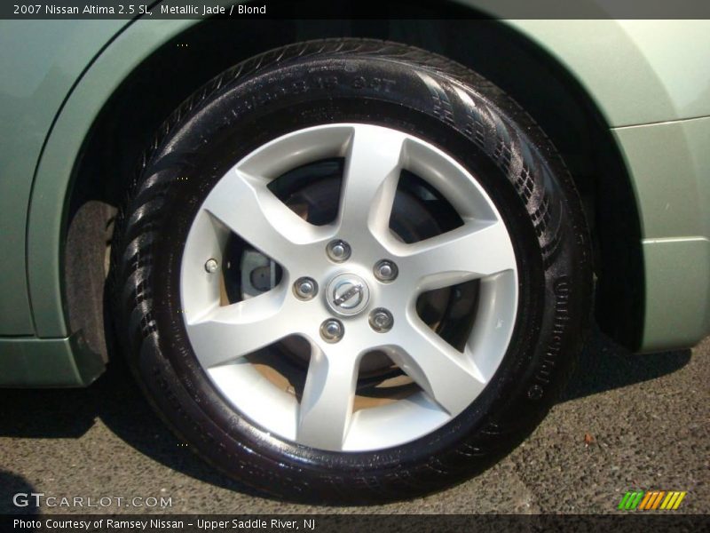 Metallic Jade / Blond 2007 Nissan Altima 2.5 SL