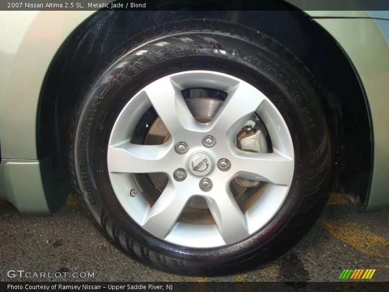 Metallic Jade / Blond 2007 Nissan Altima 2.5 SL
