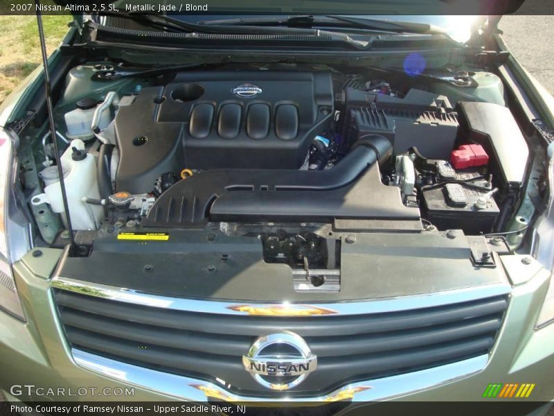 Metallic Jade / Blond 2007 Nissan Altima 2.5 SL