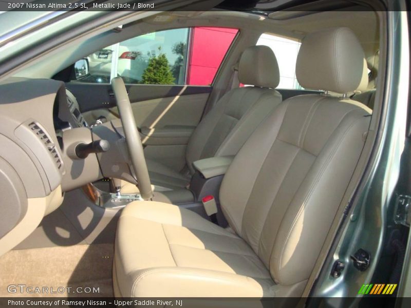 Metallic Jade / Blond 2007 Nissan Altima 2.5 SL