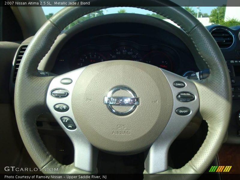 Metallic Jade / Blond 2007 Nissan Altima 2.5 SL