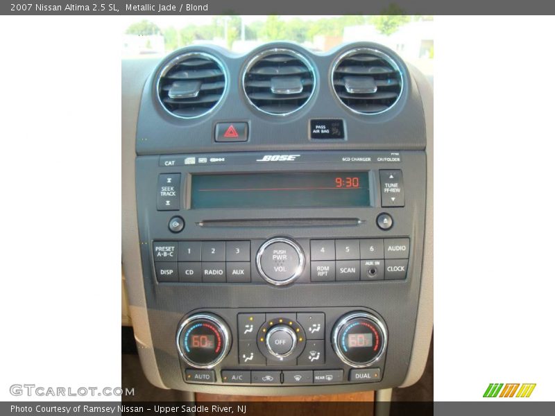 Metallic Jade / Blond 2007 Nissan Altima 2.5 SL