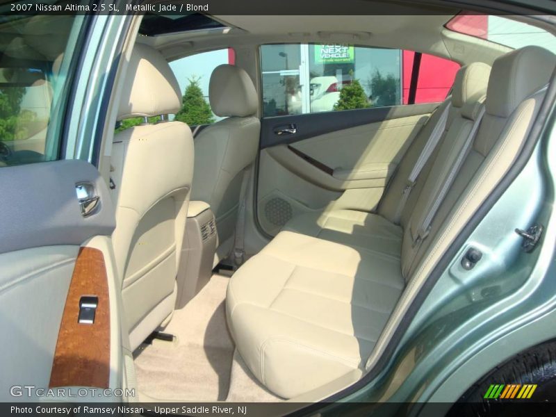Metallic Jade / Blond 2007 Nissan Altima 2.5 SL
