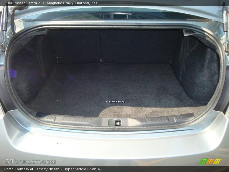 Magnetic Gray / Charcoal/Steel 2008 Nissan Sentra 2.0