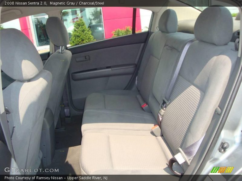 Magnetic Gray / Charcoal/Steel 2008 Nissan Sentra 2.0