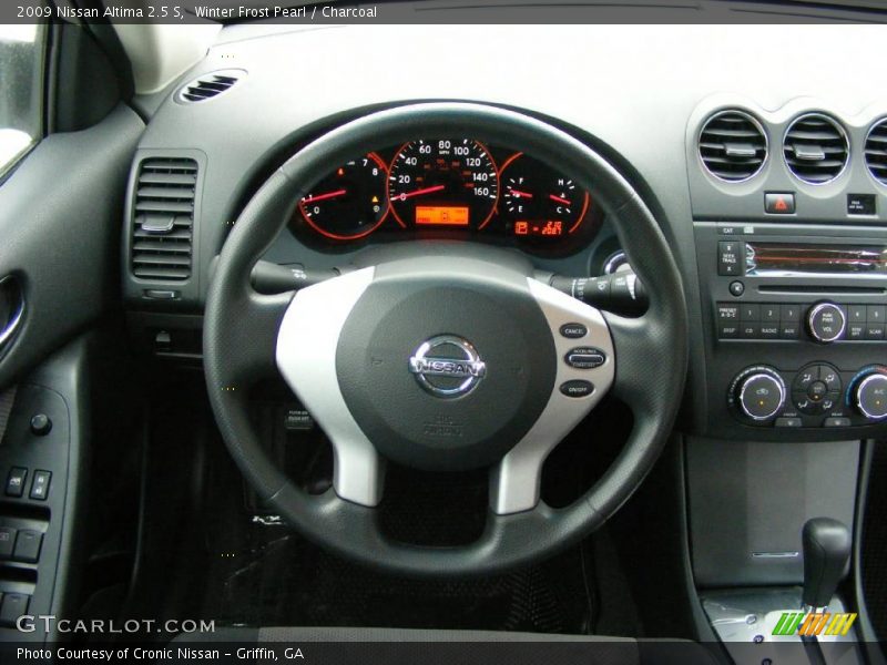 Winter Frost Pearl / Charcoal 2009 Nissan Altima 2.5 S