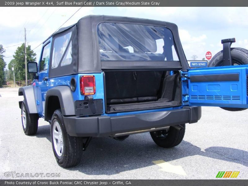 Surf Blue Pearl Coat / Dark Slate Gray/Medium Slate Gray 2009 Jeep Wrangler X 4x4