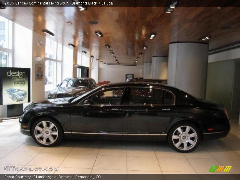 Diamond Black / Beluga 2006 Bentley Continental Flying Spur