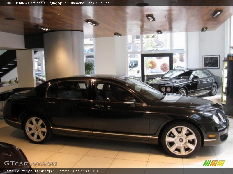 Diamond Black / Beluga 2006 Bentley Continental Flying Spur