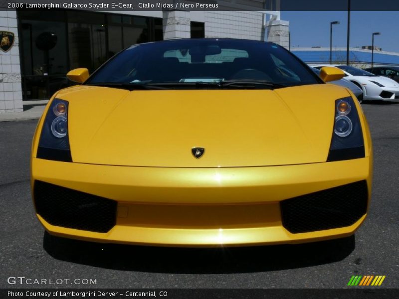 Giallo Midas / Nero Perseus 2006 Lamborghini Gallardo Spyder E-Gear